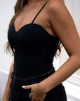 Bodysuit with straps